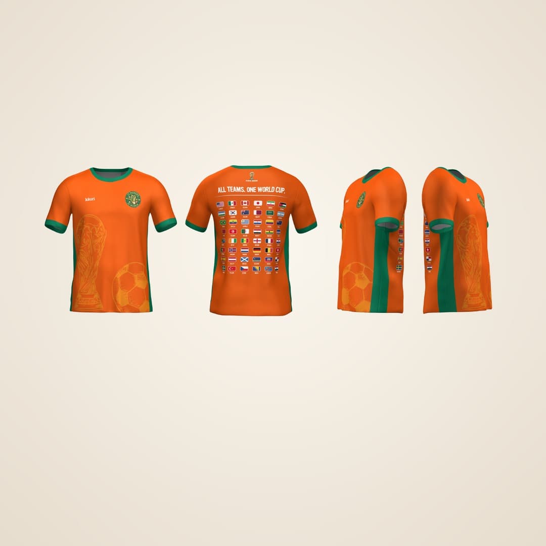 World Cup T-Shirt Model 2